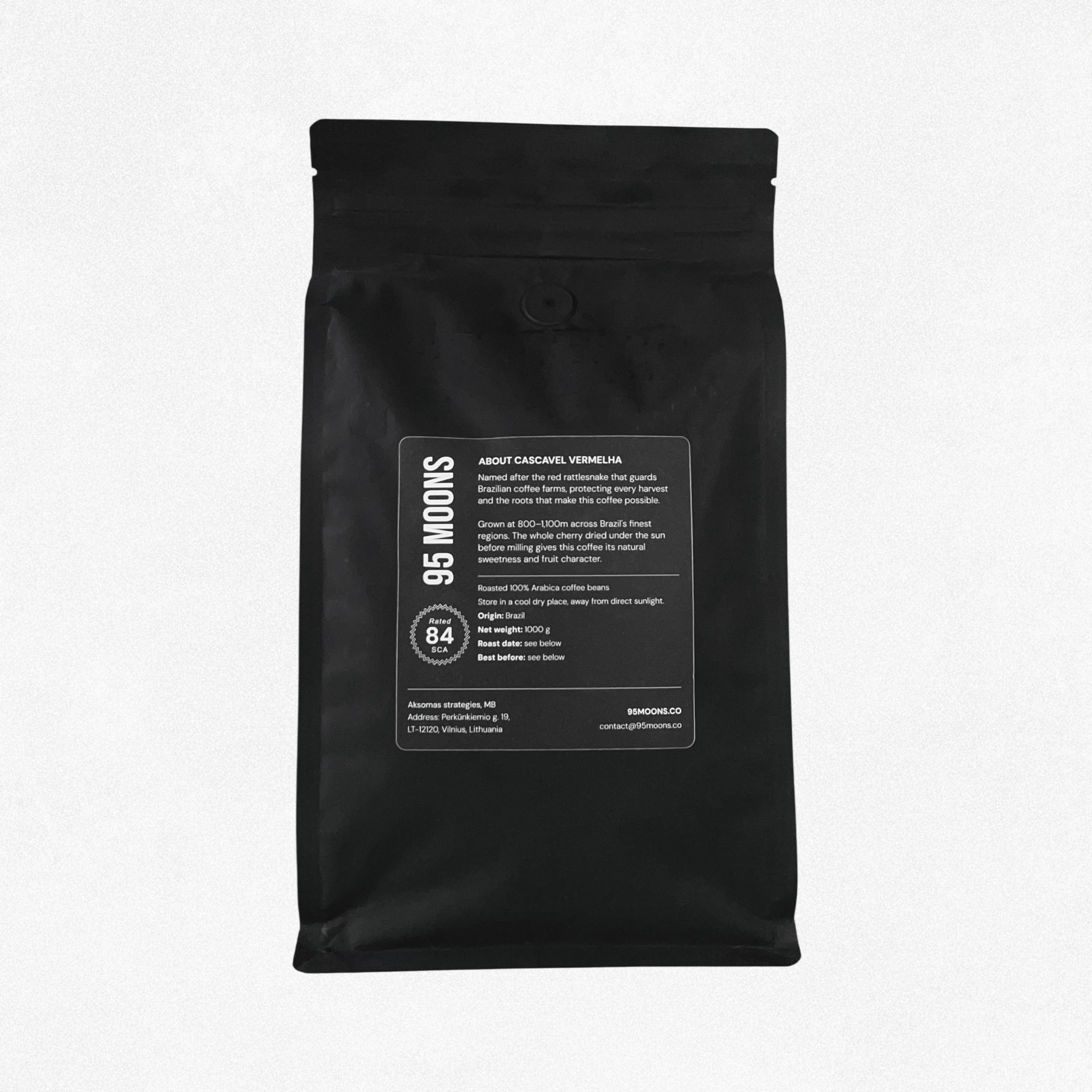 Cascavel Vermelha - 1 Kg Whole beans